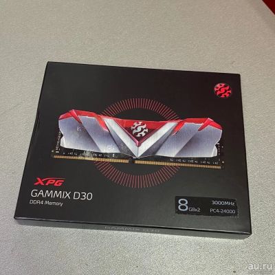 Лот: 16072418. Фото: 1. 16Gb (2x8Gb) DDR4 AData 3000MHz... Оперативная память