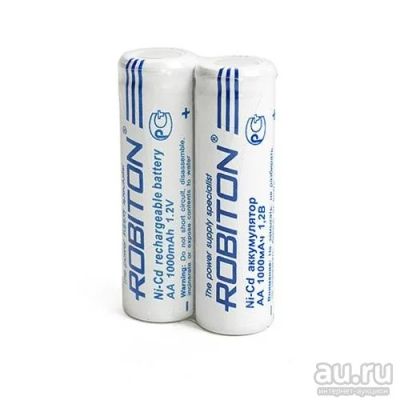 Лот: 18070415. Фото: 1. Аккумулятор Ni-Cd AA Robiton 1000mAh. Батарейки, аккумуляторы, элементы питания