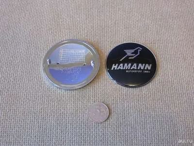 Лот: 7066915. Фото: 1. Эмблема Hamann на багажник для... Детали тюнинга