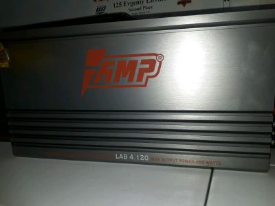 Лот: 12446018. Фото: 1. Amp lab 4.120. Усилители