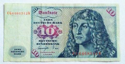 Лот: 21984977. Фото: 1. Германия (ФРГ) 10 марок 1977. Германия и Австрия