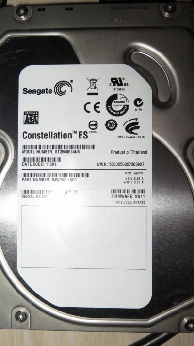 Лот: 8211530. Фото: 1. Жесткий диск Constellation ES... Жёсткие диски (HDD)