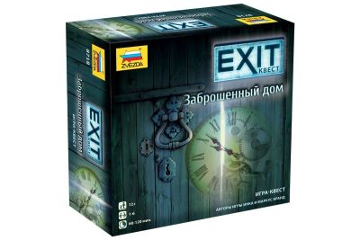 Лот: 11557034. Фото: 1. Настольная игра EXIT-Квест: Заброшенный... Настольные игры, карты