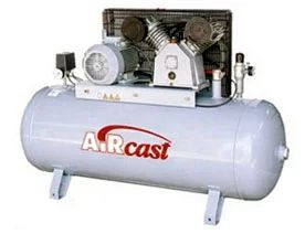 Лот: 3565177. Фото: 1. Компрессор Aircoast 200л рессивер... Промышленное