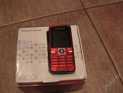 Лот: 299351. Фото: 1. Sony Ericsson k610i красный! состояния... Кнопочные мобильные телефоны