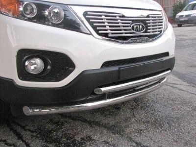 Лот: 18859457. Фото: 1. Kia sorento XM зашиты трубы хромированные... Другое (автозапчасти)