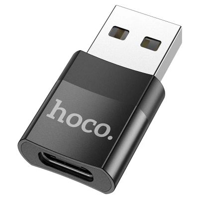 Лот: 22573860. Фото: 1. Переходник Hoco USB 2.0 to Type-C... Дата-кабели, переходники