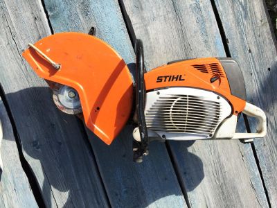 Лот: 9800242. Фото: 1. Сверхмощный бензорез STIHL TS... Бензо-, мотоинструмент