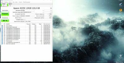 Лот: 17068975. Фото: 1. SSD 120Gb Apacer Pather практически... SSD-накопители