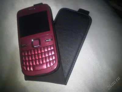 Лот: 2318029. Фото: 1. nokia c3-00pink +чехол книжка. Кнопочные мобильные телефоны