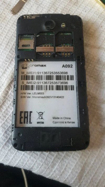 Лот: 11353241. Фото: 1. Micromax a092. Смартфоны