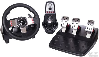 Лот: 18237163. Фото: 1. Logitech G27. Рули, джойстики