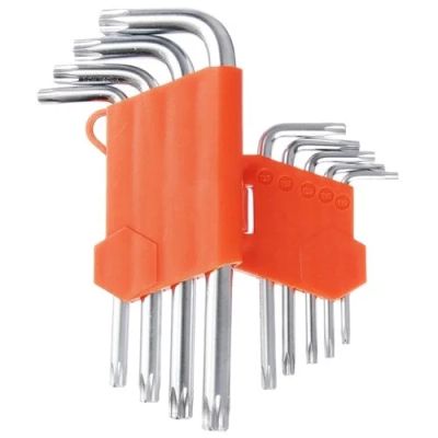 Лот: 17195547. Фото: 1. TORX Набор ключей Ермак 9пр... Ручной инструмент