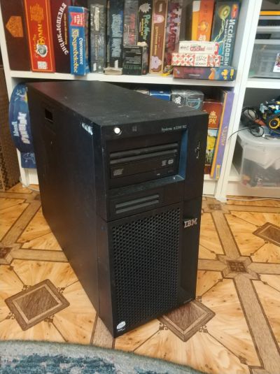 Лот: 17317601. Фото: 1. Сервер IBM X3200 M2 2*250Gb HDd... Серверы Tower