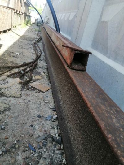 Лот: 20590570. Фото: 1. Двутавровая балка металлическая. Металлы, металлолом