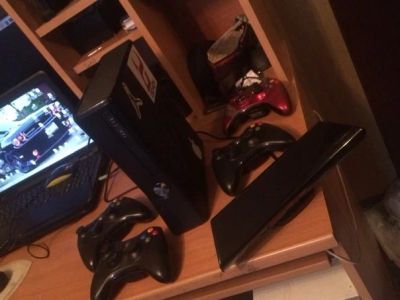 Лот: 4841291. Фото: 1. xbox 360 полный комплект. Игровые приставки, консоли