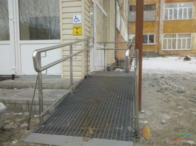Лот: 13009024. Фото: 1. Пандус 8. Лестницы, перила, балясины