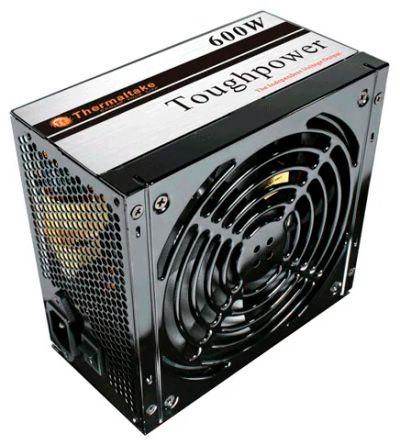 Лот: 7805885. Фото: 1. Блок питания Thermaltake 600W... Корпуса, блоки питания