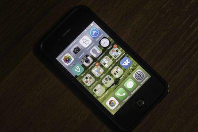 Лот: 4751500. Фото: 1. Apple iPhone 4 16Gb black. Смартфоны