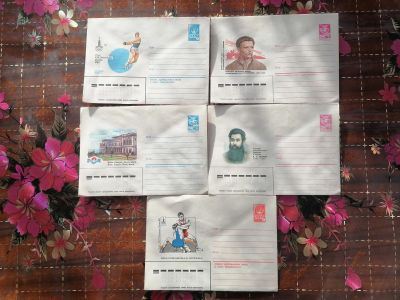 Лот: 25079565. Фото: 1. Конверты СССР 1979, 1980, 1982... Открытки, конверты