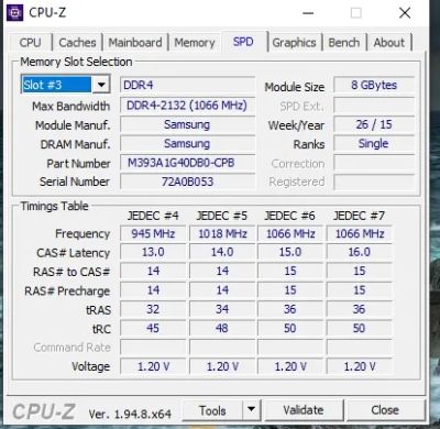Лот: 25225008. Фото: 1. DDR4 ecc reg 8 gb 2133. Оперативная память