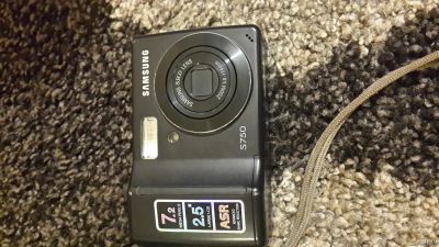 Лот: 13075324. Фото: 1. Цифровой фотоаппарат Samsung S750. Цифровые компактные