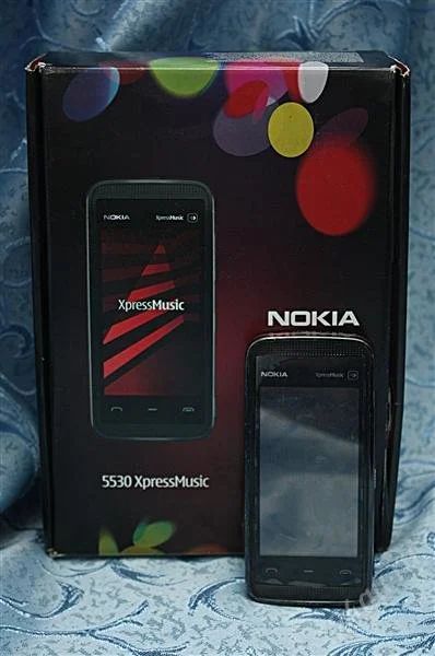 Лот: 980460. Фото: 1. Nokia 5530 black. Смартфоны