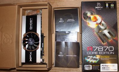 Лот: 7443072. Фото: 1. Видеокарта XFX Radeon HD 7870... Видеокарты