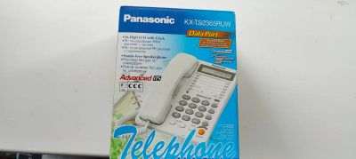 Лот: 20548663. Фото: 1. Проводной телефон Panasonic KX-TS2365RUW. Проводные телефоны