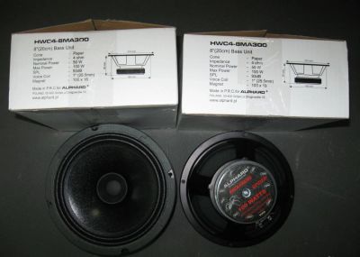 Лот: 6488598. Фото: 1. Alphard HWC4-8MA300 - Громкие... Акустика автомобильная