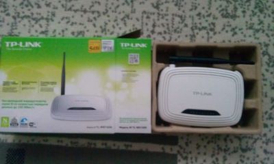 Лот: 4565069. Фото: 1. Роутер. WiFi, Bluetooth адаптеры