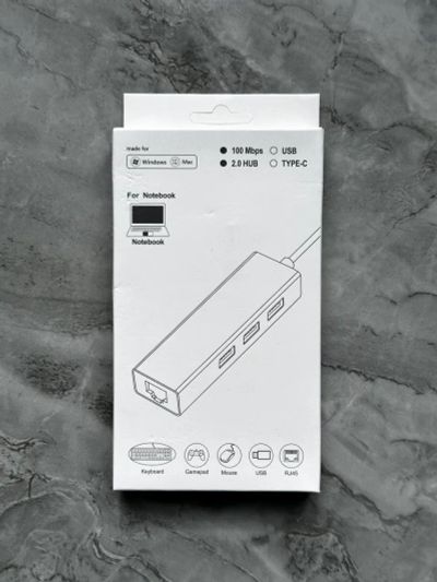 Лот: 24880213. Фото: 1. Сетевая карта Переходник USB 2... Сетевые карты