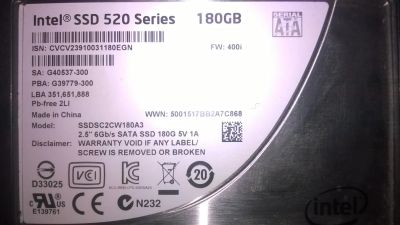 Лот: 6255874. Фото: 1. Intel SSD 520 Series. SSD-накопители