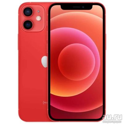 Лот: 16874832. Фото: 1. iPhone 12 mini 64Gb Red. Смартфоны