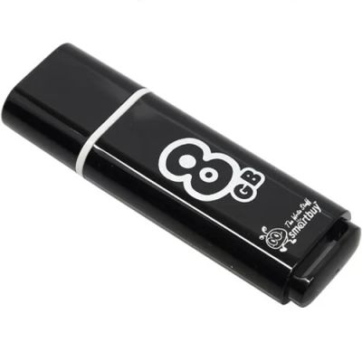 Лот: 7984439. Фото: 1. USB Флешка 8GB SmartBuy, Glossy... USB-флеш карты