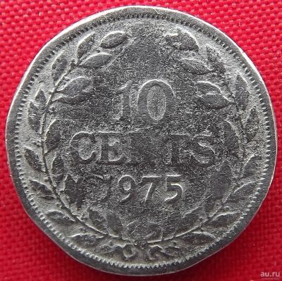 Лот: 2935370. Фото: 1. (№2877) 10 центов 1975 (Либерия... Африка