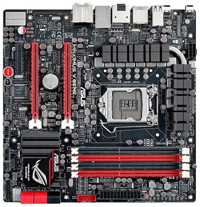 Лот: 4403447. Фото: 1. ASUS Maximus V GENE mATX LGA1155... Материнские платы