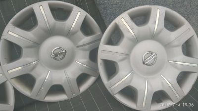 Лот: 14008115. Фото: 1. Колпаки Nissan r16. Колпаки