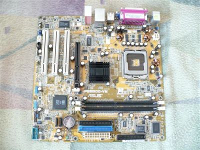 Лот: 407726. Фото: 1. Материнская плата ASUS P5S-800VM... Материнские платы