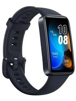 Лот: 20631149. Фото: 1. Huawei Band 8 Новинка!\цвет чёрный... Смарт-часы, фитнес-браслеты, аксессуары