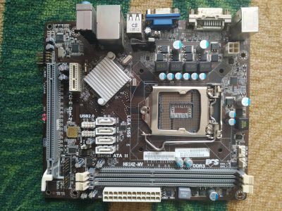 Лот: 16342631. Фото: 1. H61H2-MV LGA1155. Материнские платы