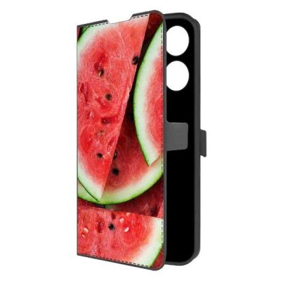 Лот: 25543190. Фото: 1. Чехол Krutoff Eco Book "Арбуз... Чехлы, бамперы