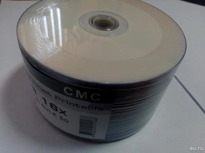 Лот: 9229540. Фото: 1. dvd-r cmc printable 50 шт. CD, DVD, BluRay