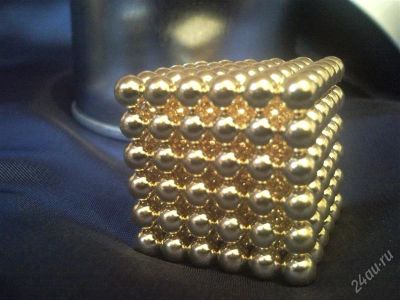 Лот: 894955. Фото: 1. Неокуб (NeoCube) золотой. Сувенирные мелочи