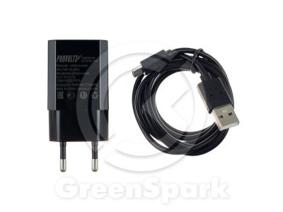 Лот: 13991567. Фото: 1. СЗУ PROVOLTZ 2в1 2,1A + microUSB... Зарядные устройства, блоки питания, адаптеры сетевые для смартфонов