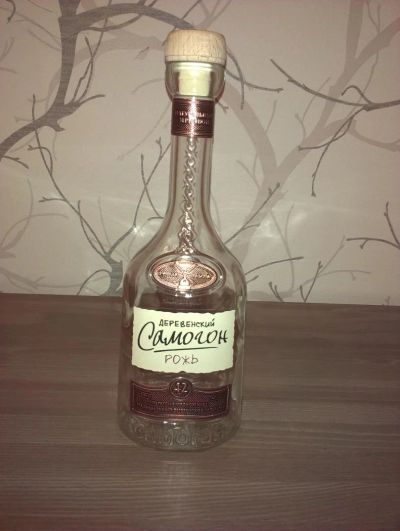 Лот: 5488506. Фото: 1. Бутылка оригинальная под Самогон. Кружки, стаканы, бокалы