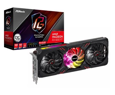 Лот: 20289327. Фото: 1. Видеокарта AMD Radeon RX 6650... Видеокарты