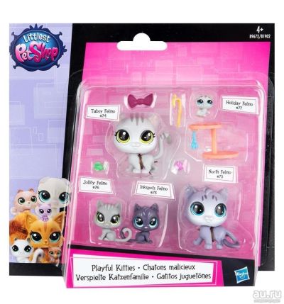 Лот: 13852586. Фото: 1. Littlest Pet Shop Bunny Cat. Игрушки