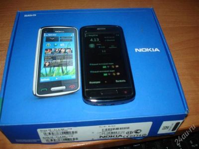 Лот: 1464129. Фото: 1. продам NOKIA C6-01 black на гарантии. Смартфоны