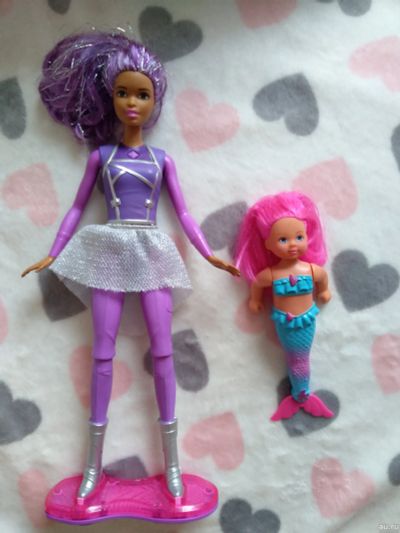 Лот: 14825489. Фото: 1. Кукла Барби Mattel и Еви русалочка... Куклы и аксессуары